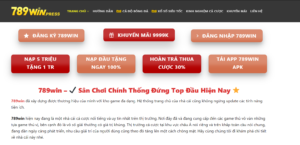 Trang Chủ 789Win